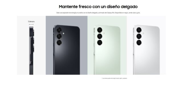 SAMSUNG A16 4G SM-A165M NEGRO IU - Image 7